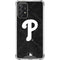 MLB Philadelphia Phillies Dark Wash Galaxy A72 5G Clear Case